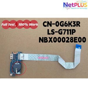 Dell Inspiron 3580 3582 3780 Inspiron 15 3593 Vostro 3590 3583 Laptop USB Card Reader Board W Cable 0G6K3R LS-G711P